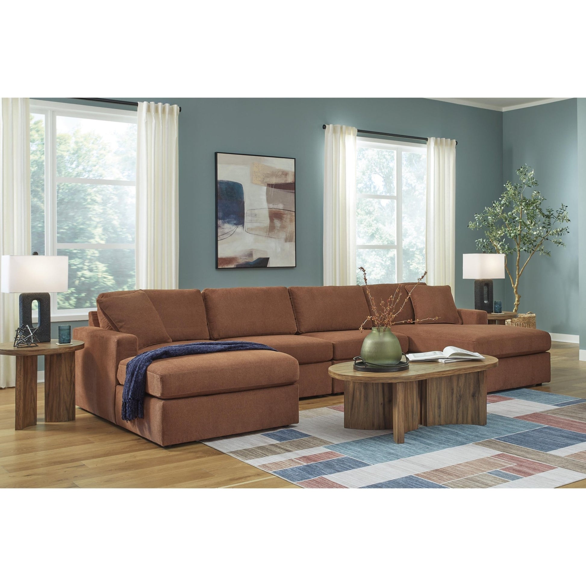 Signature Design by Ashley Modmax 92102S19 4 pc Pit Sectional - American Furniture of Slidell