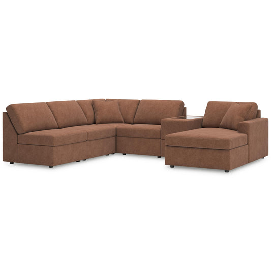 Signature Design by Ashley Modmax 92102S22 6 pc Sectional with Chaise - American Furniture of Slidell