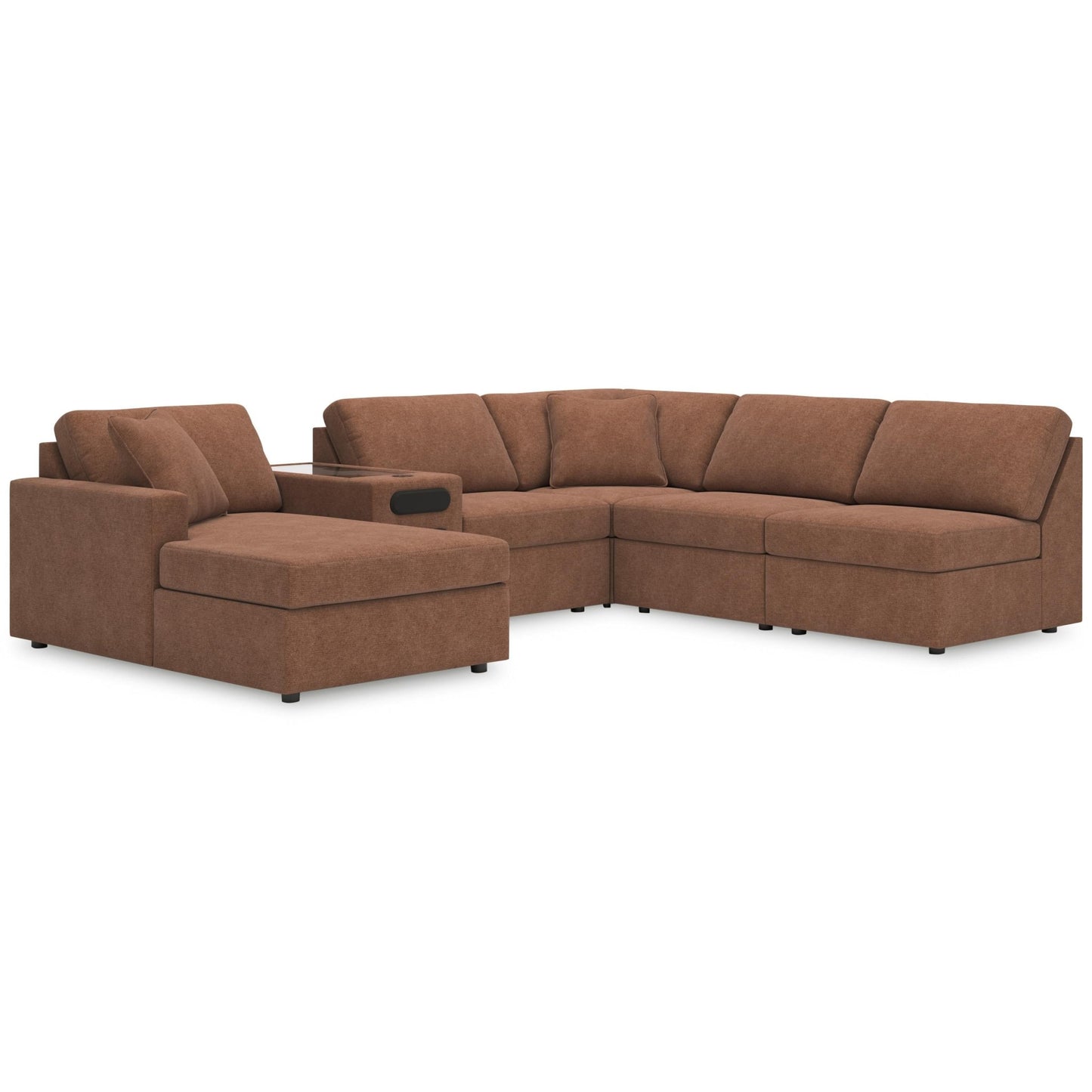 Signature Design by Ashley Modmax 92102S24 6 pc Sectional with Chaise - American Furniture of Slidell
