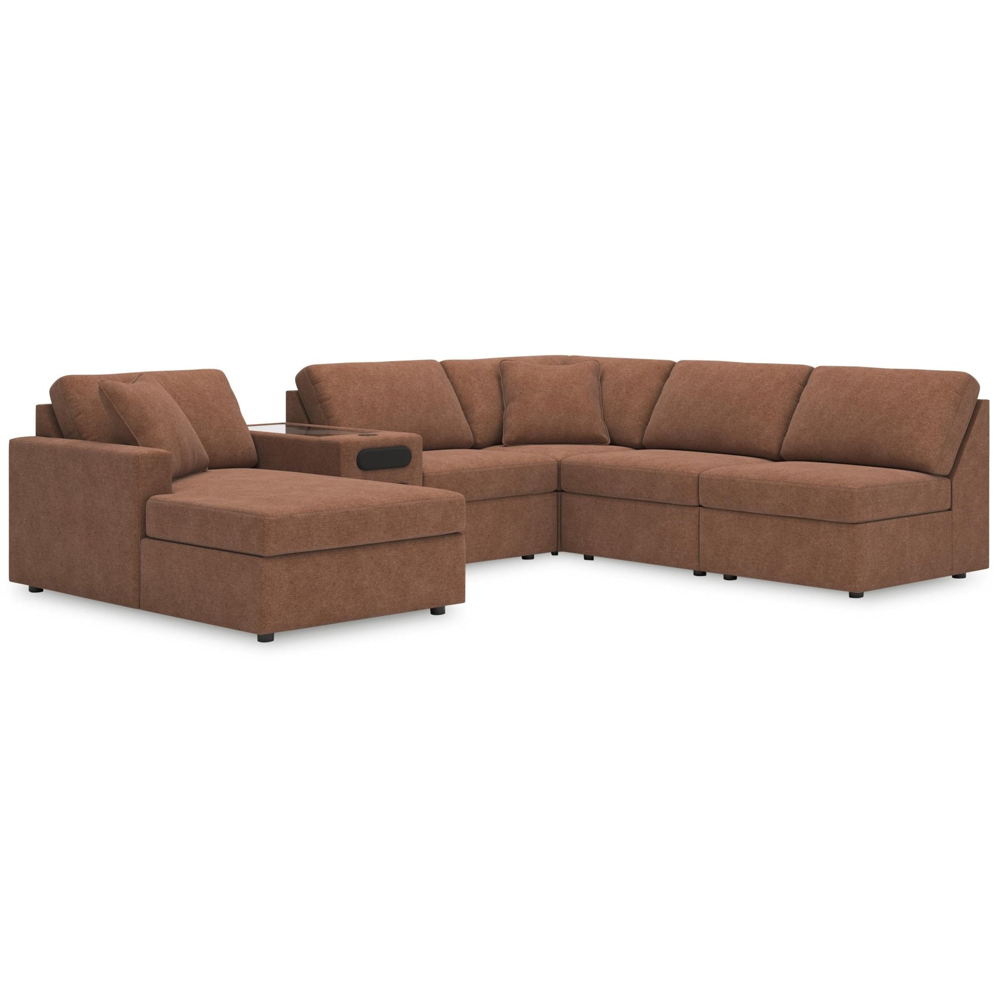 Signature Design by Ashley Modmax 92102S24 6 pc Sectional with Chaise - American Furniture of Slidell