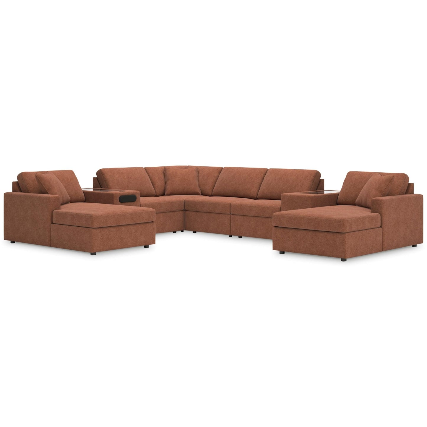 Signature Design by Ashley Modmax 92102S31 8 pc Sectional with Chaise - American Furniture of Slidell