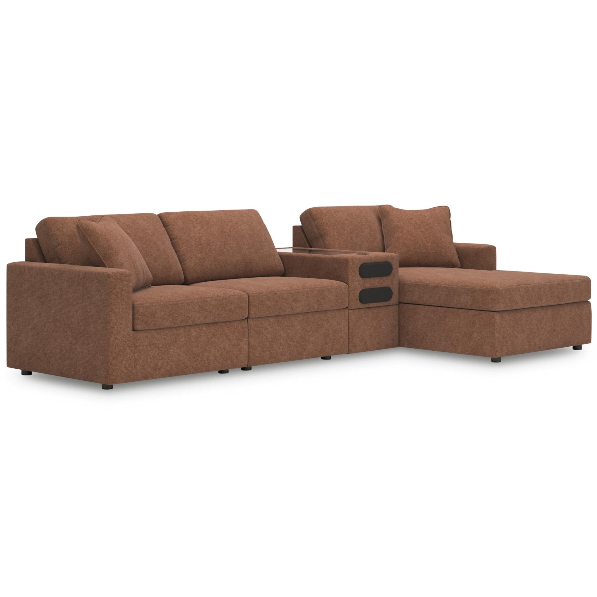 Signature Design by Ashley Modmax 92102S37 4 pc Sectional with Chaise - American Furniture of Slidell
