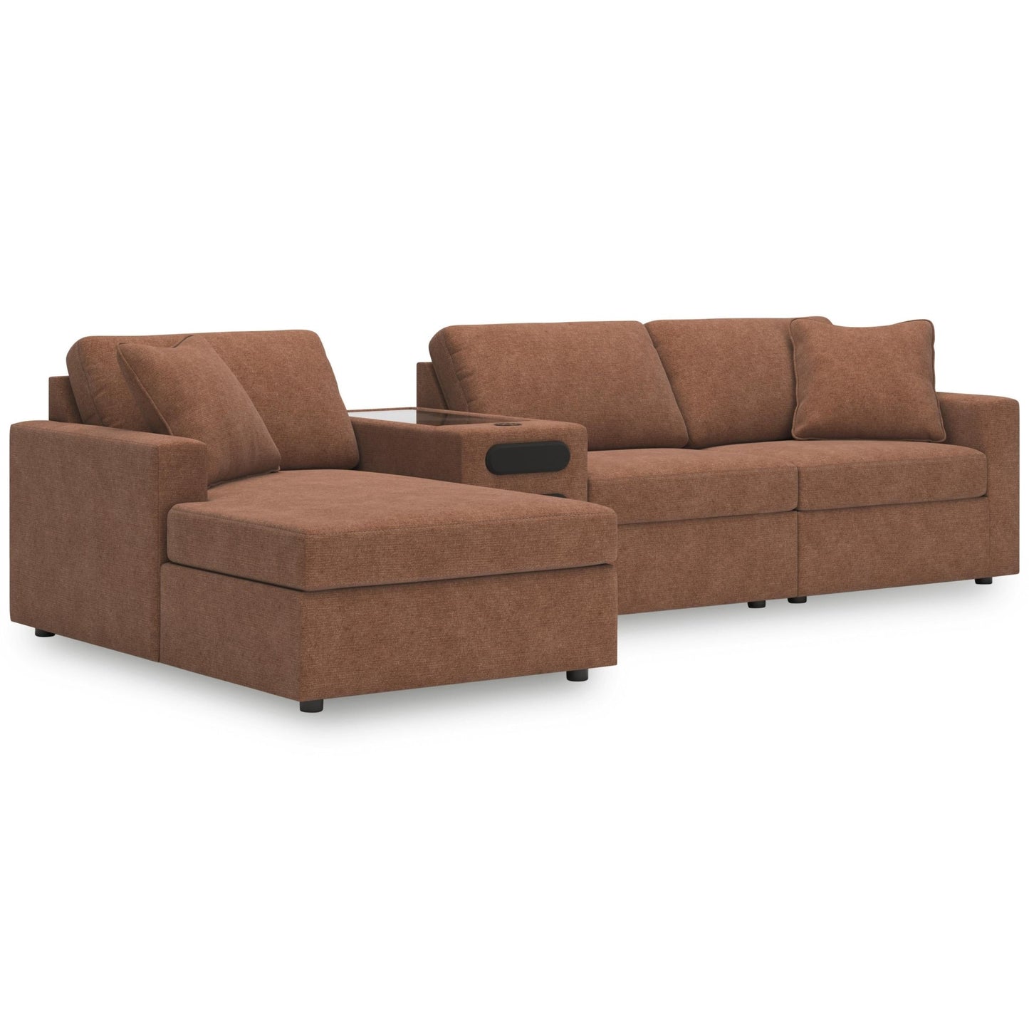 Signature Design by Ashley Modmax 92102S38 4 pc Sectional with Chaise - American Furniture of Slidell