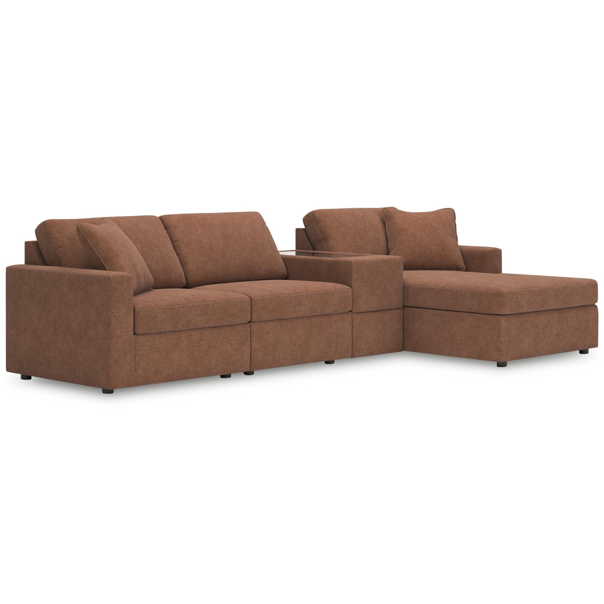 Signature Design by Ashley Modmax 92102S40 4 pc Sectional with Chaise - American Furniture of Slidell