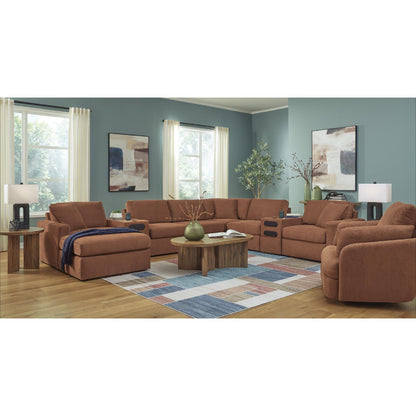 Signature Design by Ashley Modmax 92102S47 8 pc Sectional with Chaise and Audio Consoles - American Furniture of Slidell