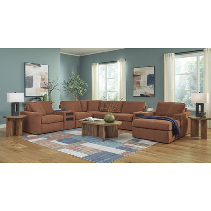 Signature Design by Ashley Modmax 92102S48 8 pc Sectional with Chaise and Audio Consoles - American Furniture of Slidell