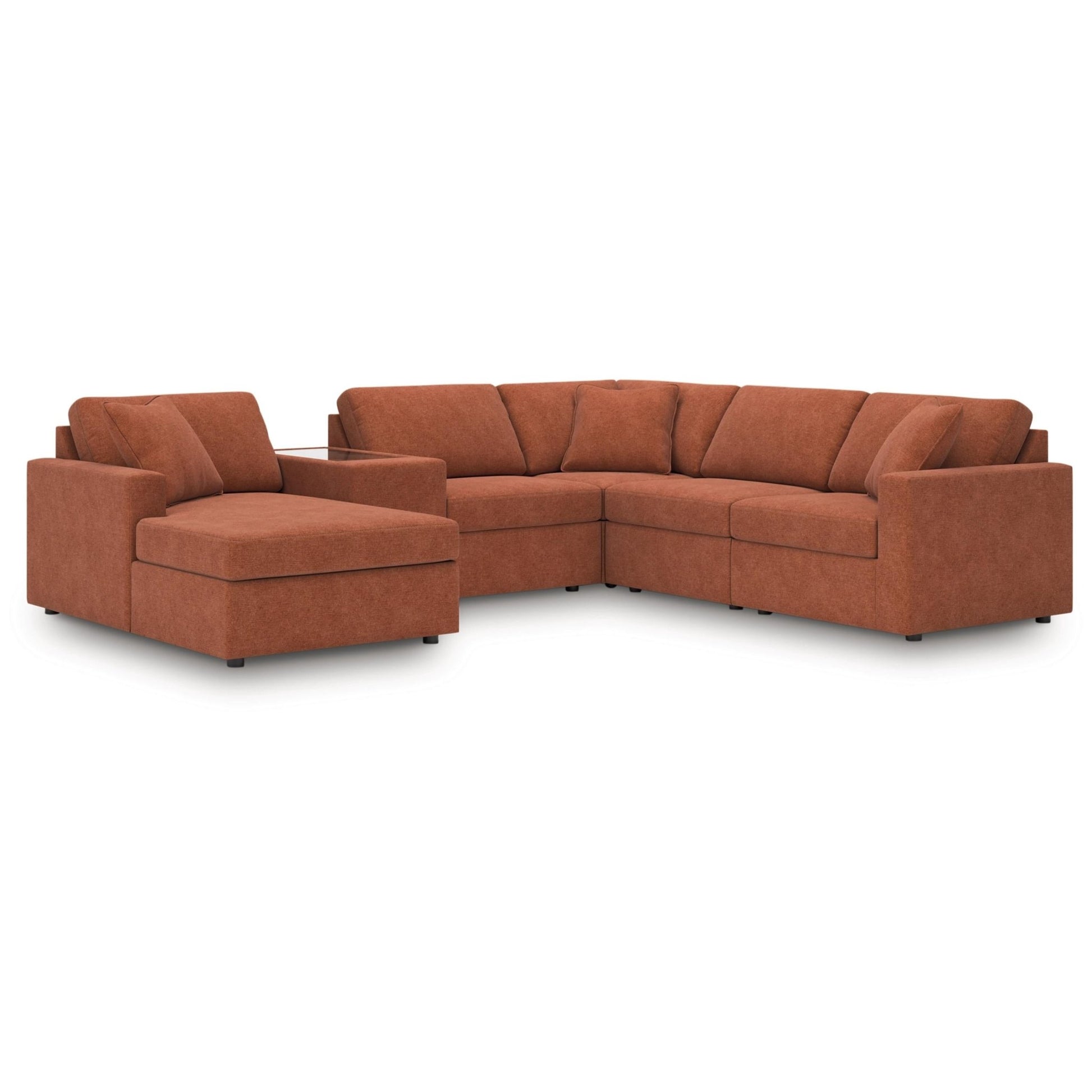 Signature Design by Ashley Modmax 92102S52 6 pc Sectional with Chaise - American Furniture of Slidell