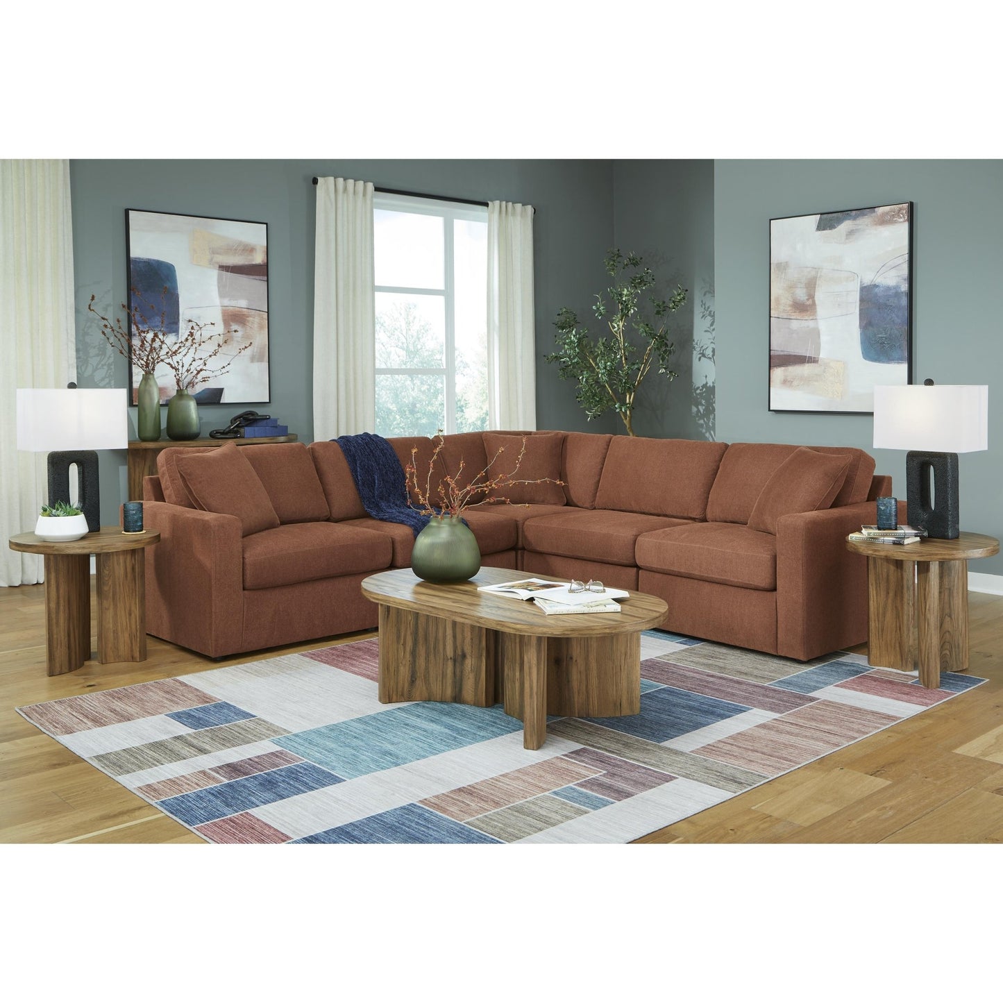 Signature Design by Ashley Modmax 92102S6 5 pc Sectional - American Furniture of Slidell