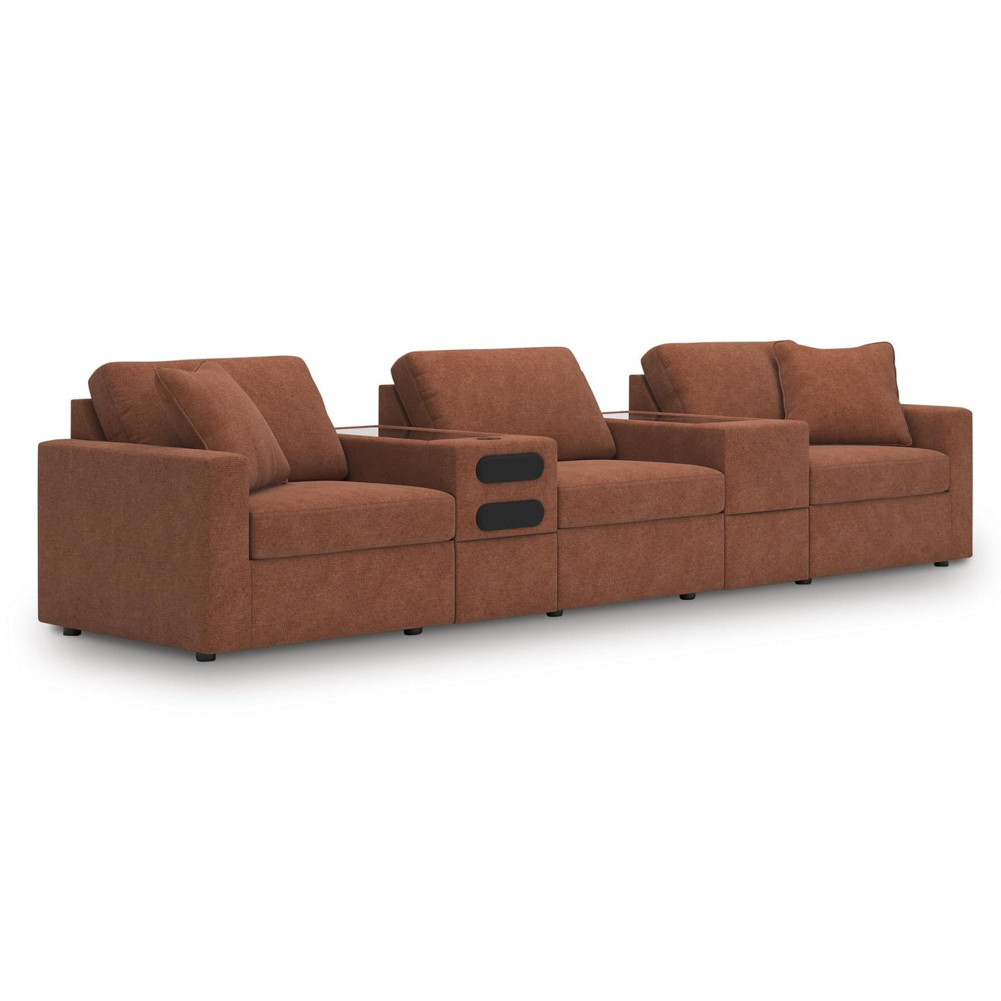 Signature Design by Ashley Modmax 92102S64 5 pc Sectional with Audio System - American Furniture of Slidell