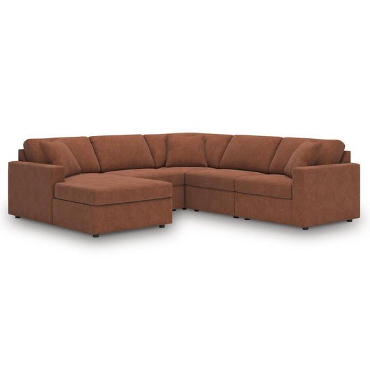 Signature Design by Ashley Modmax 92102S67 5 pc Sectional with Chaise - American Furniture of Slidell