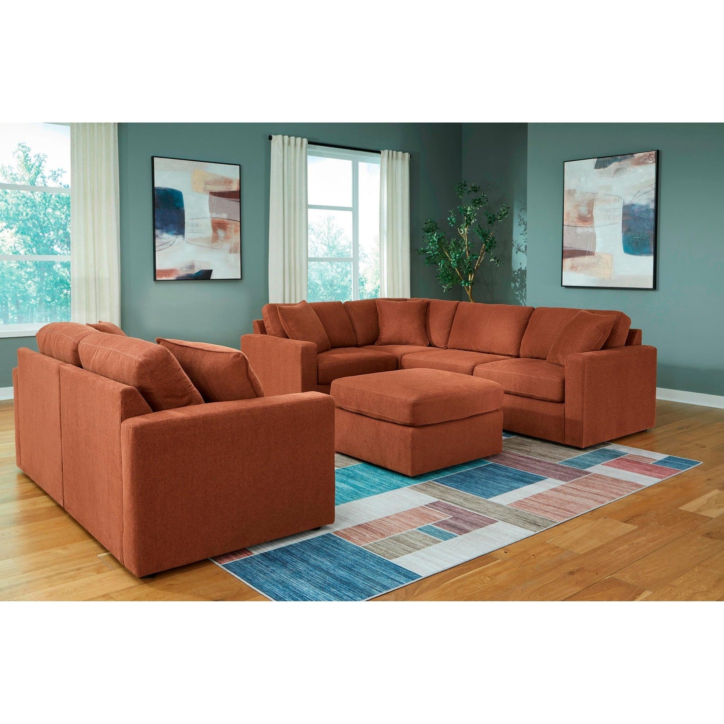 Signature Design by Ashley Modmax 92102S72 4 pc Sectional - American Furniture of Slidell