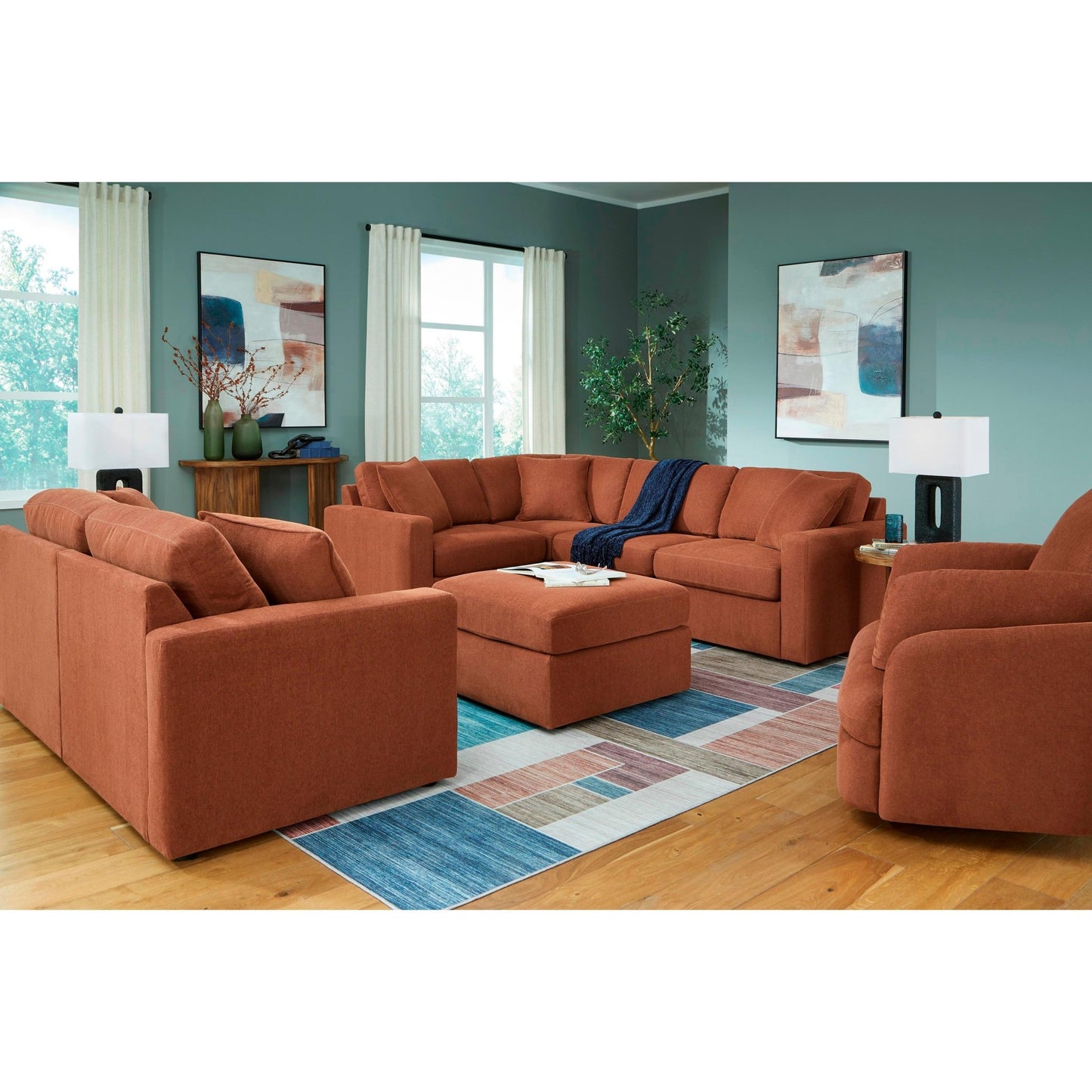 Signature Design by Ashley Modmax 92102S72 4 pc Sectional - American Furniture of Slidell