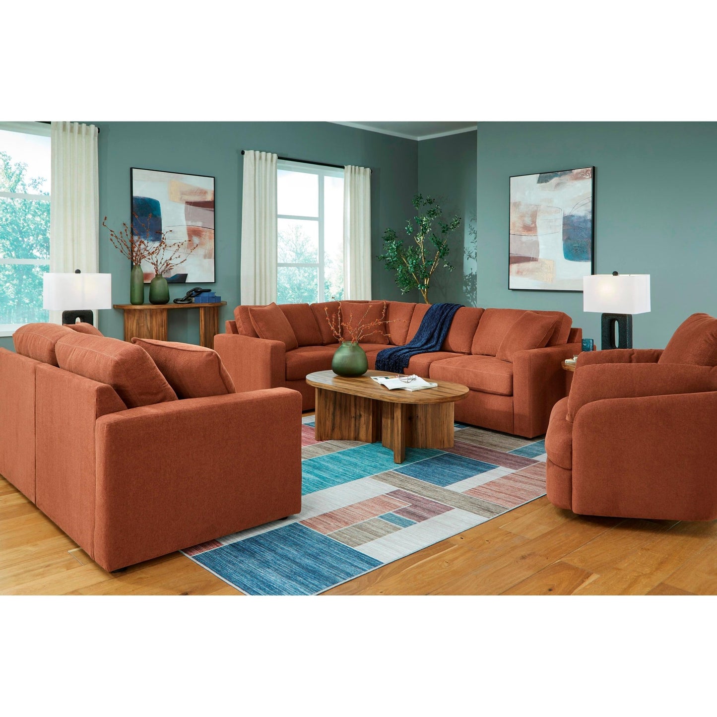 Signature Design by Ashley Modmax 92102S72 4 pc Sectional - American Furniture of Slidell