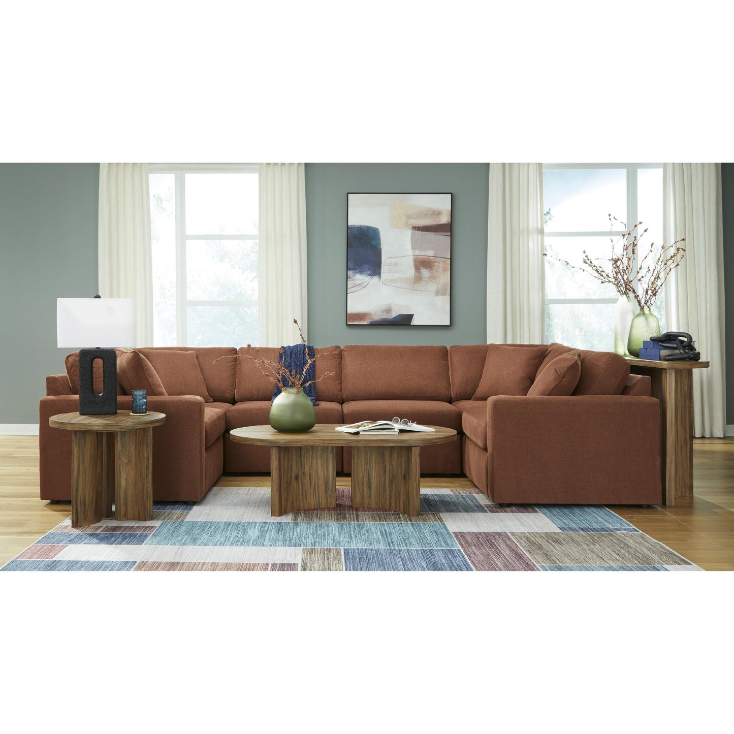 Signature Design by Ashley Modmax 92102S8 6 pc Sectional - American Furniture of Slidell