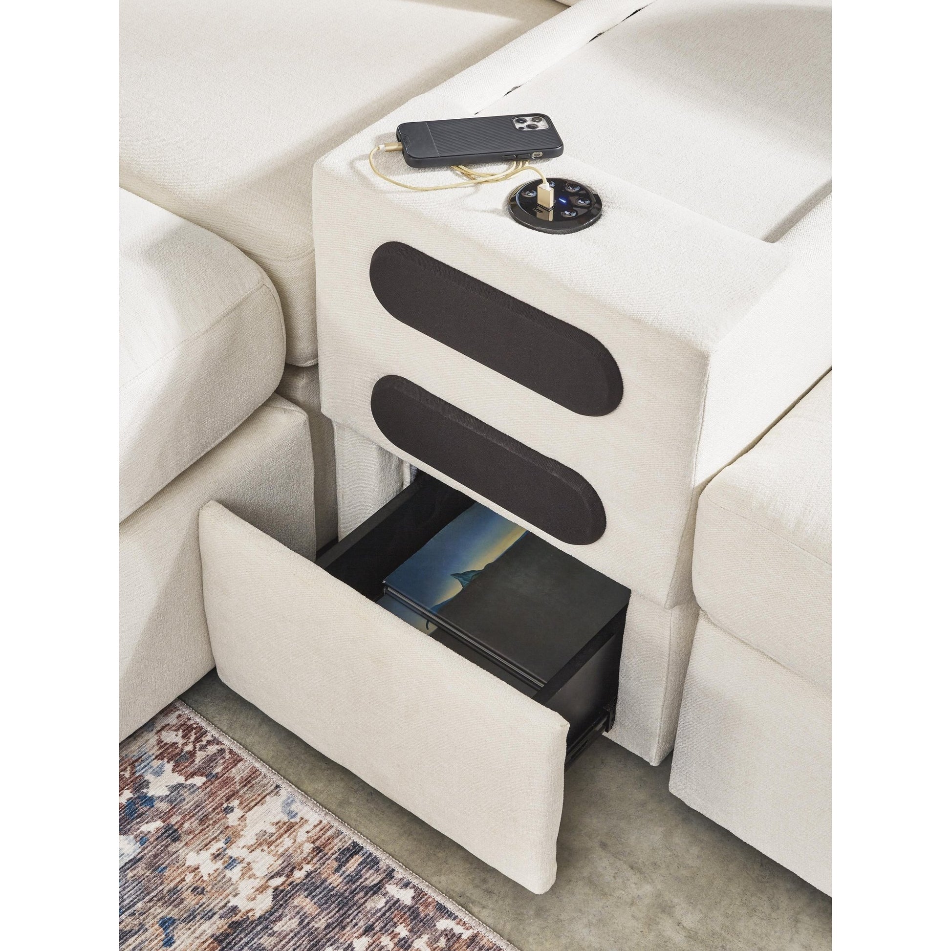 Signature Design by Ashley Modmax 9210327 Console with Audio System - American Furniture of Slidell
