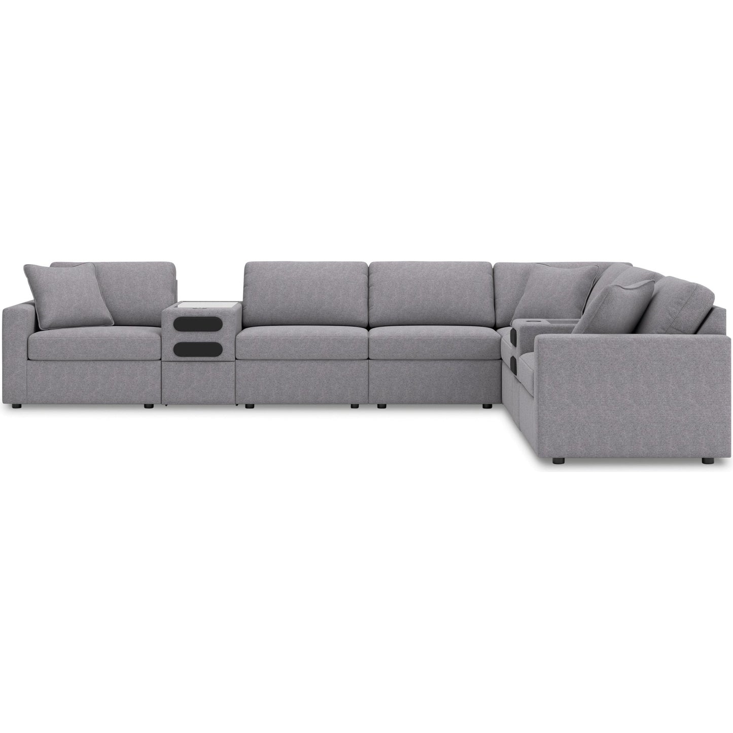 Signature Design by Ashley Modmax 92104S16 8 pc Sectional with Audio System - American Furniture of Slidell