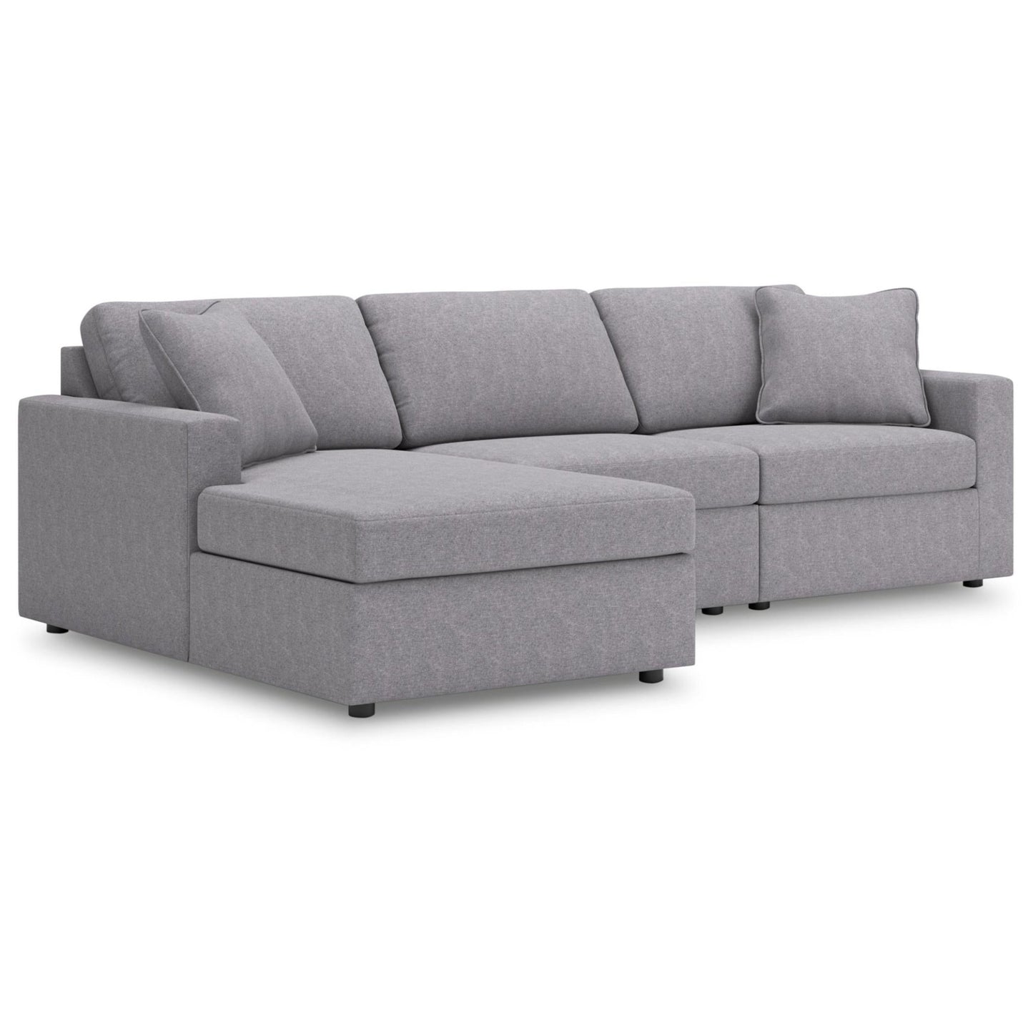 Signature Design by Ashley Modmax 92104S17 3 pc Sectional Chaise Sofa - American Furniture of Slidell