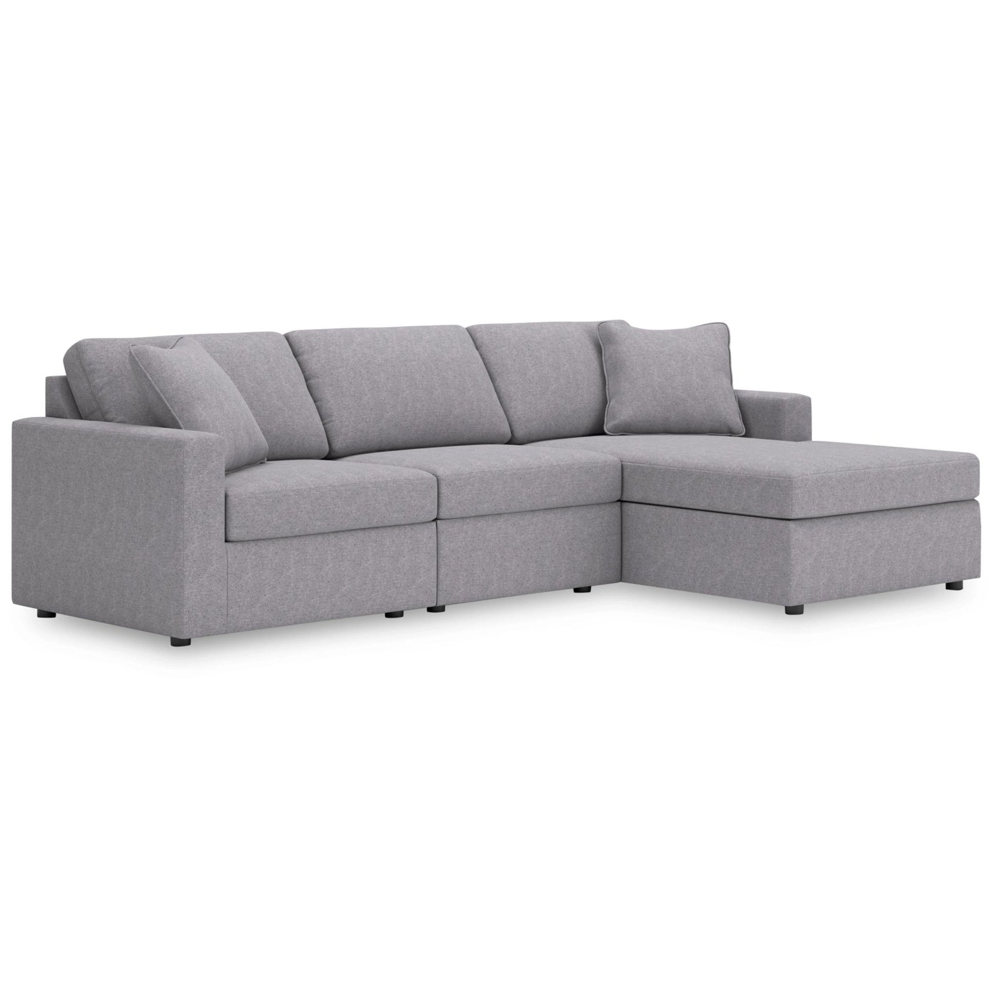 Signature Design by Ashley Modmax 92104S18 3 pc Sectional Chaise Sofa - American Furniture of Slidell