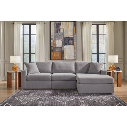 Signature Design by Ashley Modmax 92104S18 3 pc Sectional Chaise Sofa - American Furniture of Slidell