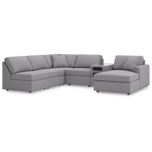 Signature Design by Ashley Modmax 92104S25 6 pc Sectional with Chaise - American Furniture of Slidell