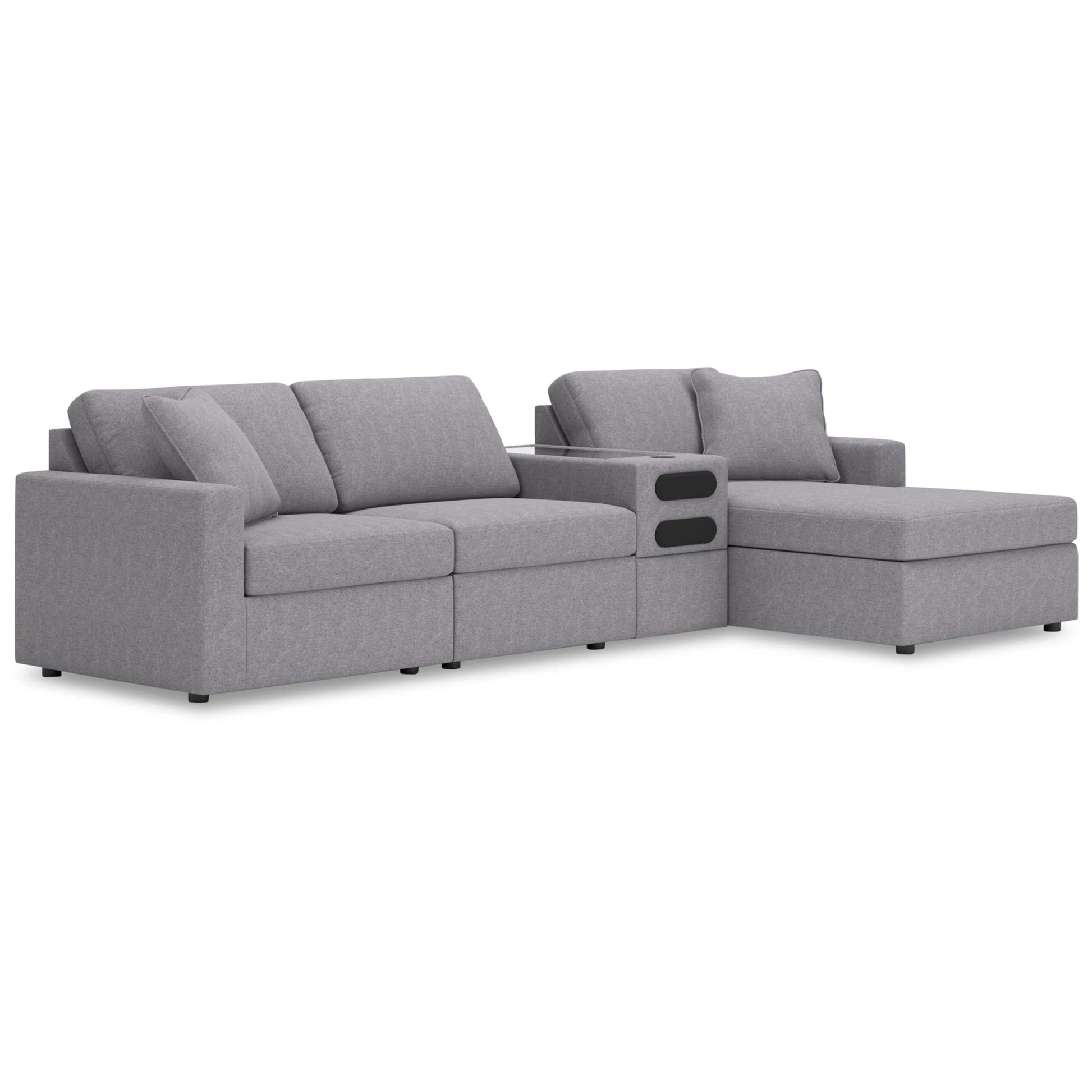 Signature Design by Ashley Modmax 92104S37 4 pc Sectional with Chaise - American Furniture of Slidell
