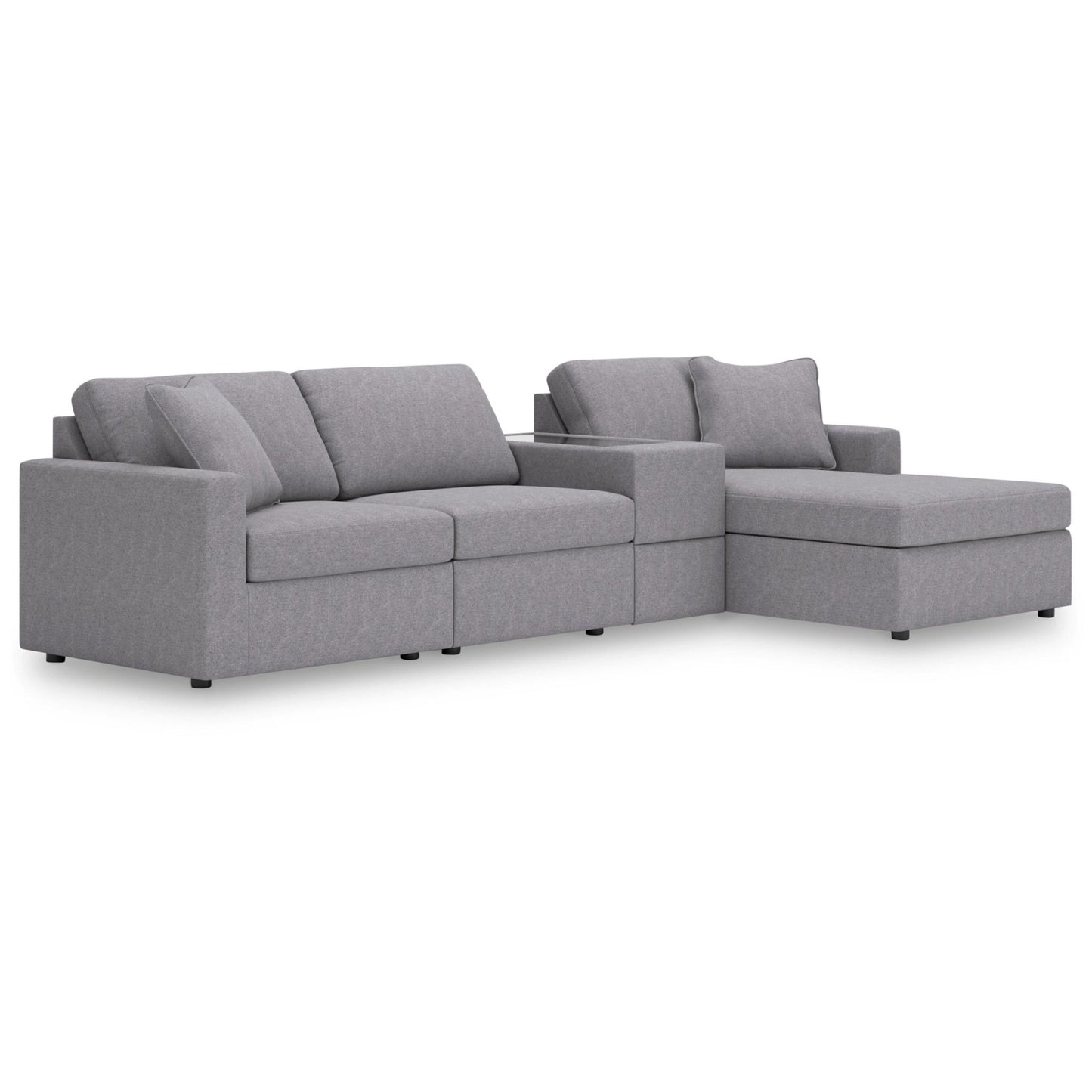 Signature Design by Ashley Modmax 92104S40 4 pc Sectional with Chaise - American Furniture of Slidell