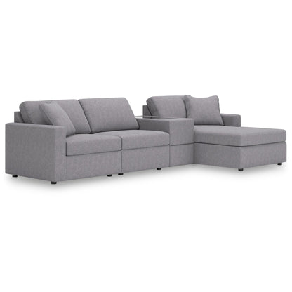 Signature Design by Ashley Modmax 92104S40 4 pc Sectional with Chaise - American Furniture of Slidell
