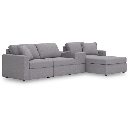 Signature Design by Ashley Modmax 92104S40 4 pc Sectional with Chaise - American Furniture of Slidell