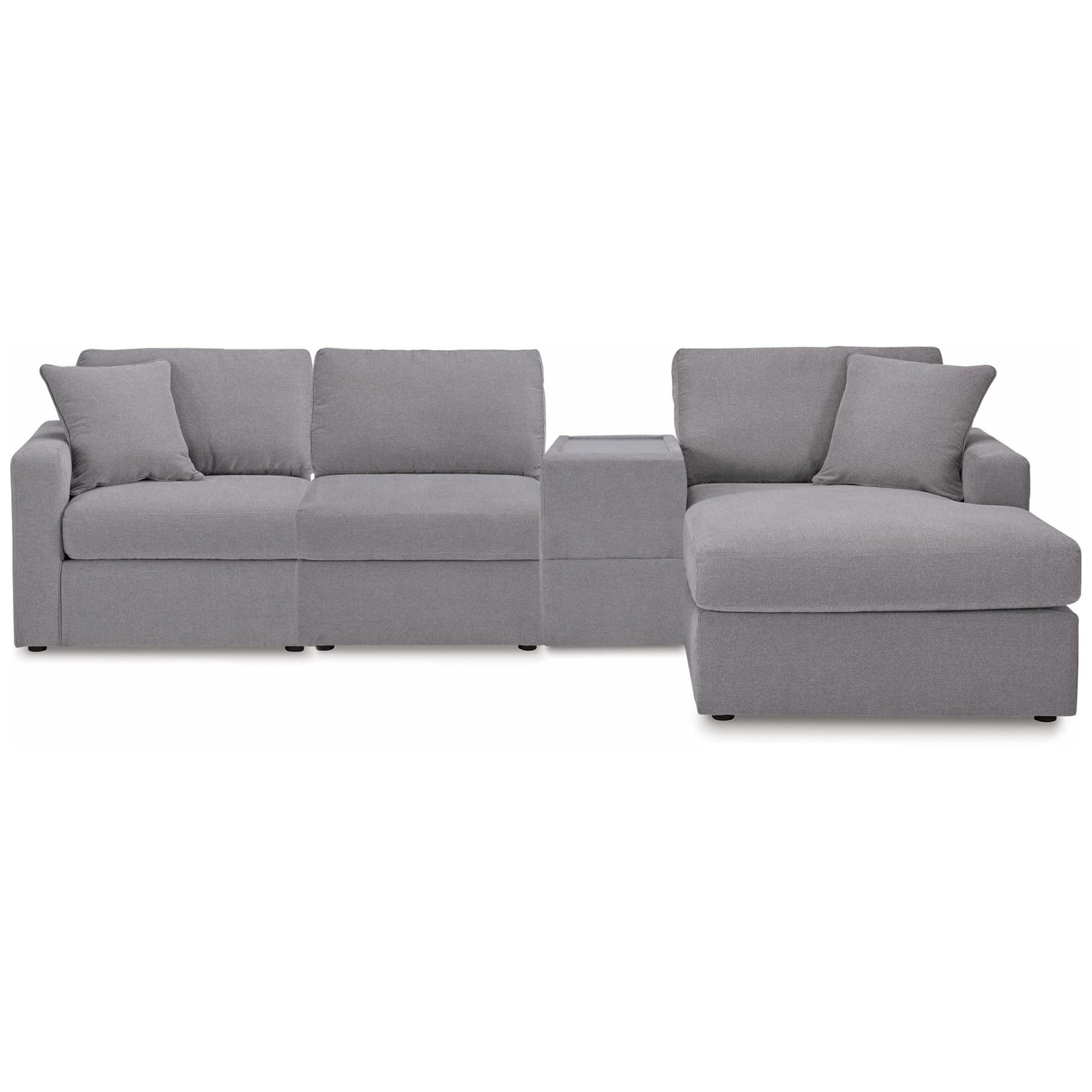 Signature Design by Ashley Modmax 92104S40 4 pc Sectional with Chaise - American Furniture of Slidell