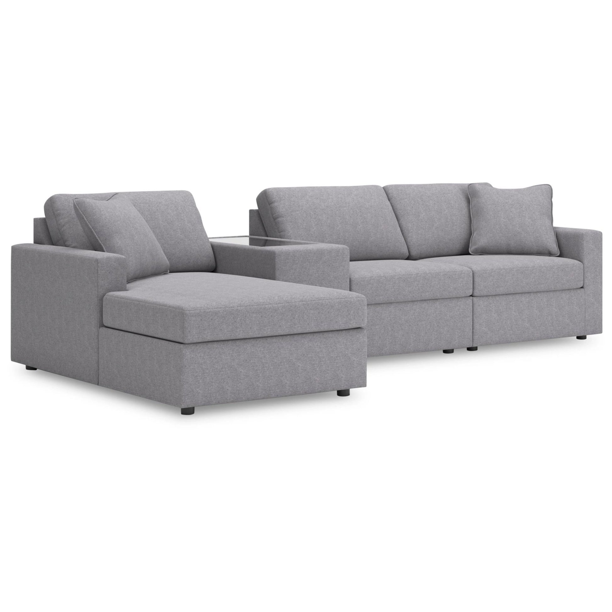Signature Design by Ashley Modmax 92104S41 4 pc Sectional with Chaise - American Furniture of Slidell