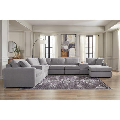 Signature Design by Ashley Modmax 92104S42 8 pc Sectional with Chaise - American Furniture of Slidell