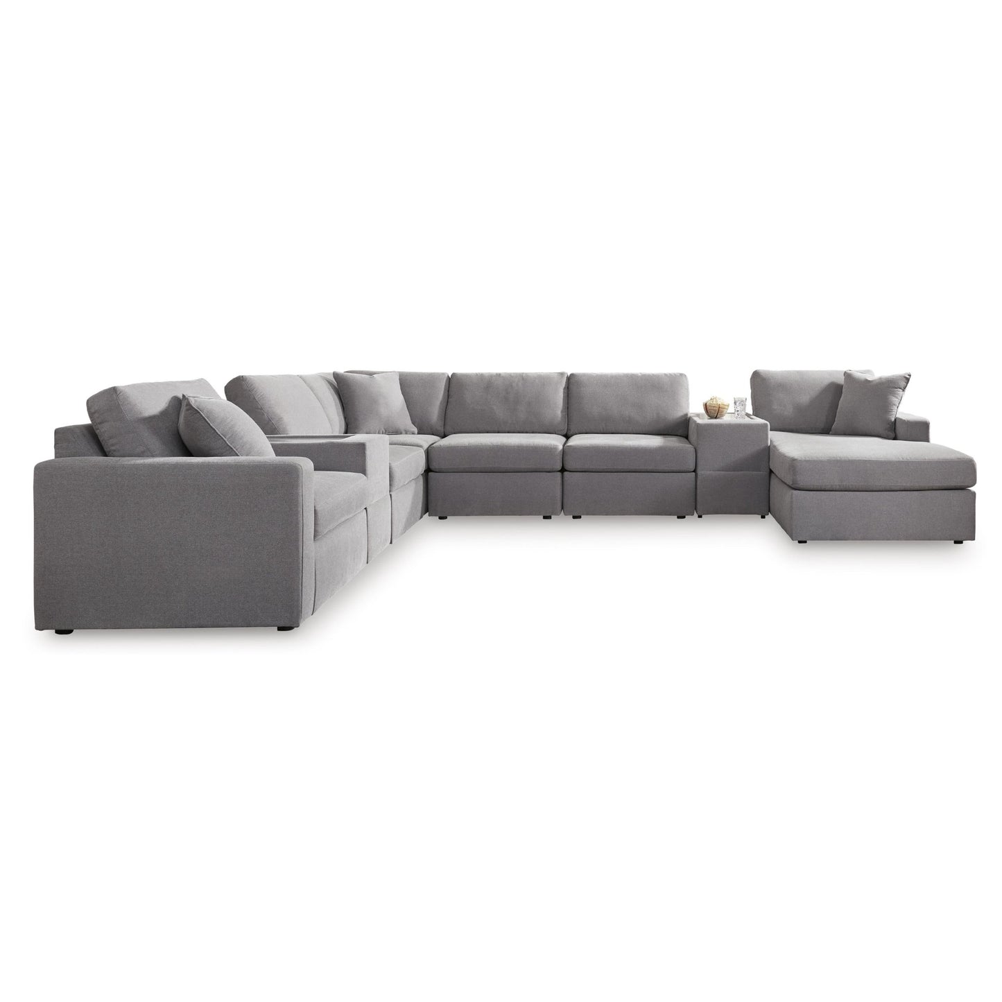 Signature Design by Ashley Modmax 92104S42 8 pc Sectional with Chaise - American Furniture of Slidell