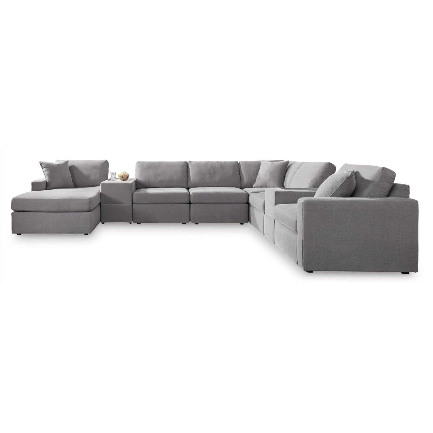Signature Design by Ashley Modmax 92104S43 8 pc Sectional with Chaise - American Furniture of Slidell