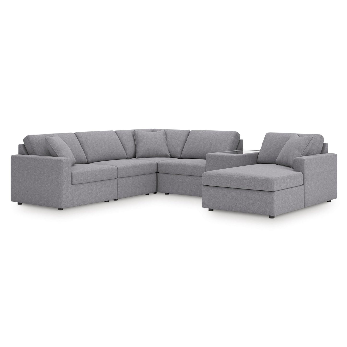 Signature Design by Ashley Modmax 92104S53 6 pc Sectional with Chaise - American Furniture of Slidell
