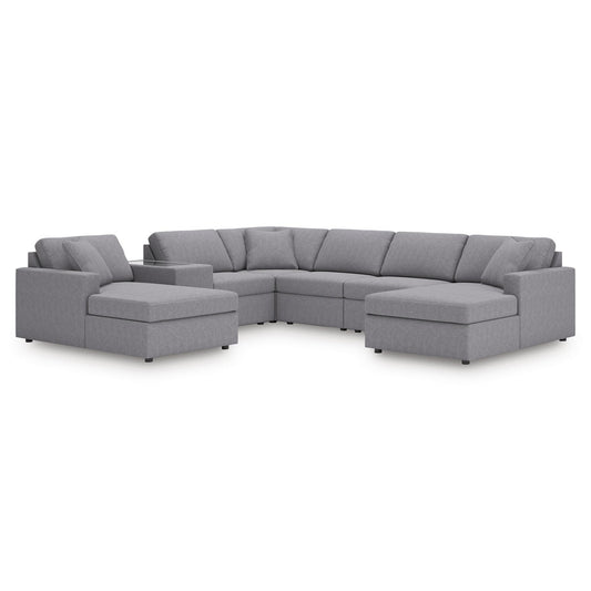 Signature Design by Ashley Modmax 92104S54 7 pc Sectional - American Furniture of Slidell