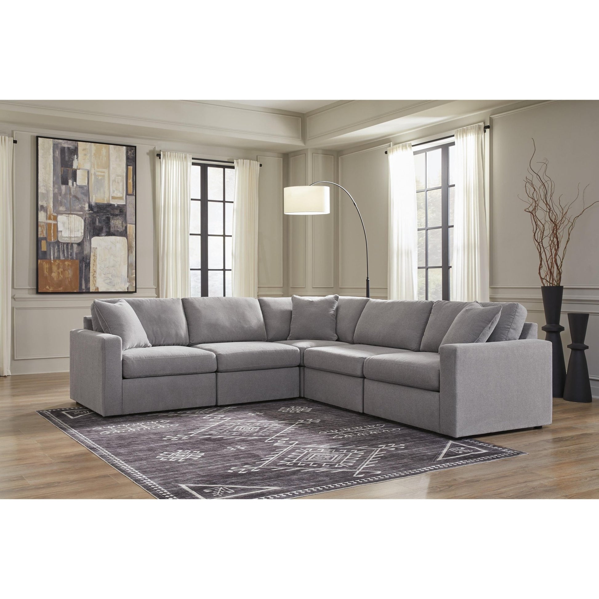 Signature Design by Ashley Modmax 92104S6 5 pc Sectional - American Furniture of Slidell