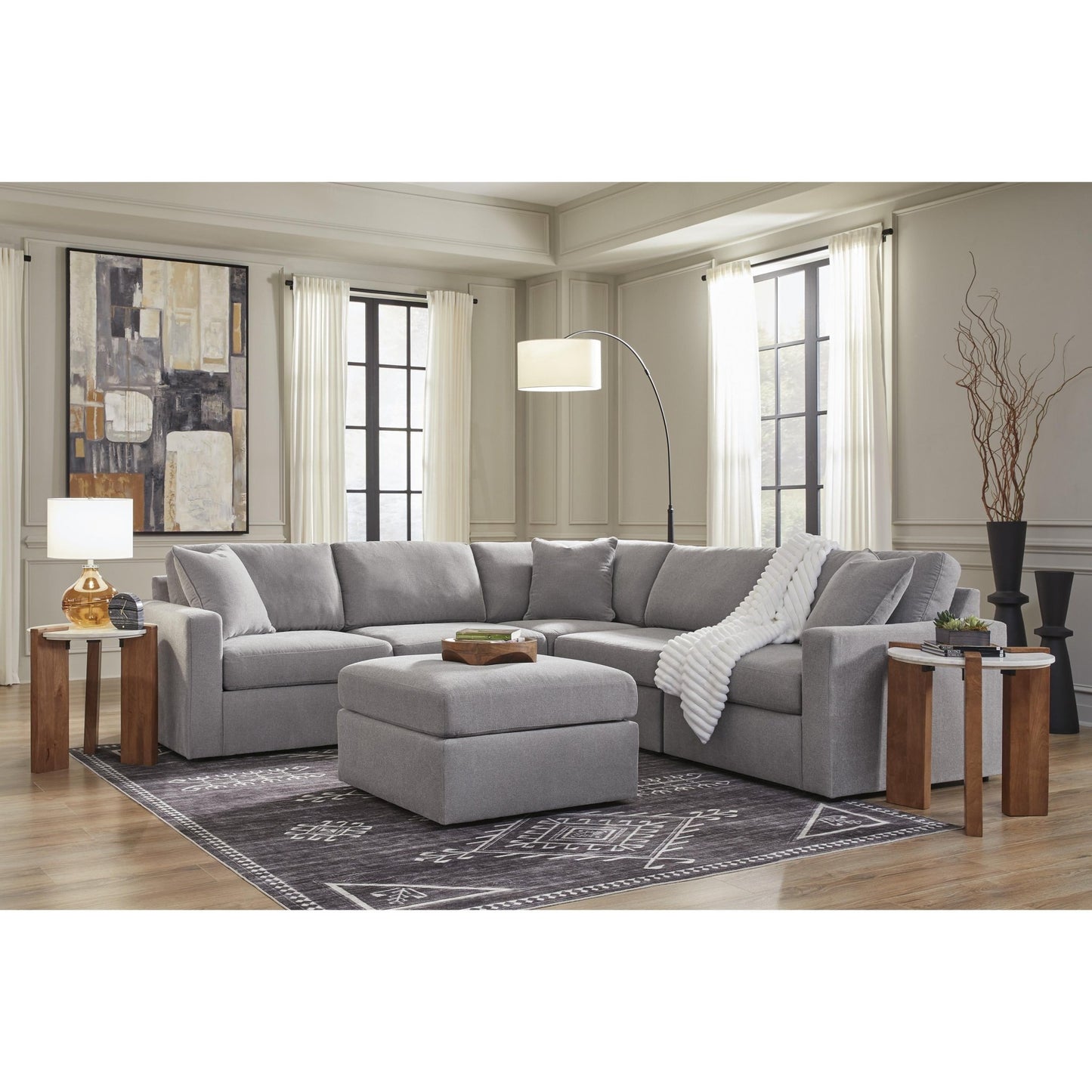 Signature Design by Ashley Modmax 92104S6 5 pc Sectional - American Furniture of Slidell