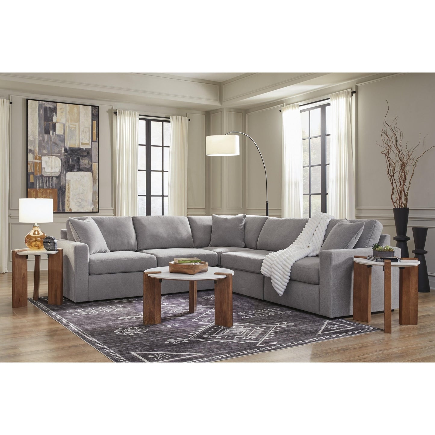 Signature Design by Ashley Modmax 92104S6 5 pc Sectional - American Furniture of Slidell