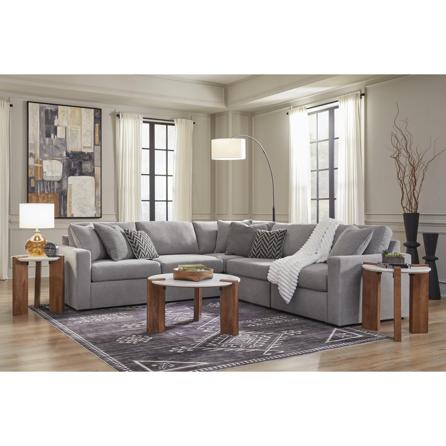 Signature Design by Ashley Modmax 92104S6 5 pc Sectional - American Furniture of Slidell