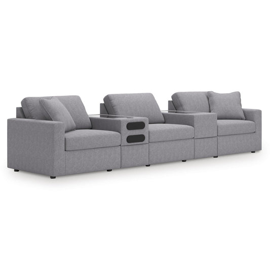 Signature Design by Ashley Modmax 92104S64 5 pc Sectional with Audio System - American Furniture of Slidell