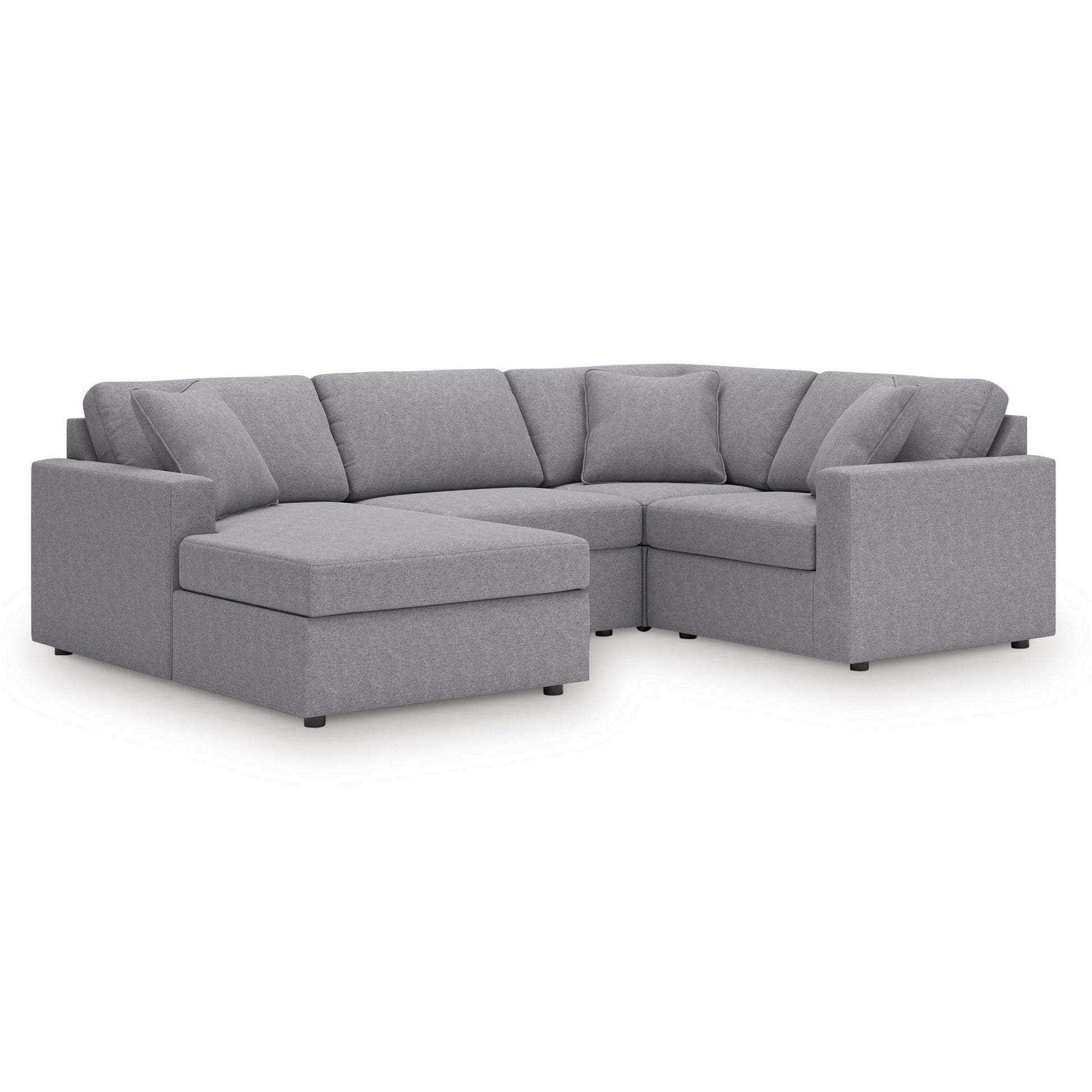 Signature Design by Ashley Modmax 92104S66 4 pc Sectional with Chaise - American Furniture of Slidell