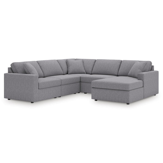 Signature Design by Ashley Modmax 92104S68 5 pc Sectional with Chaise - American Furniture of Slidell