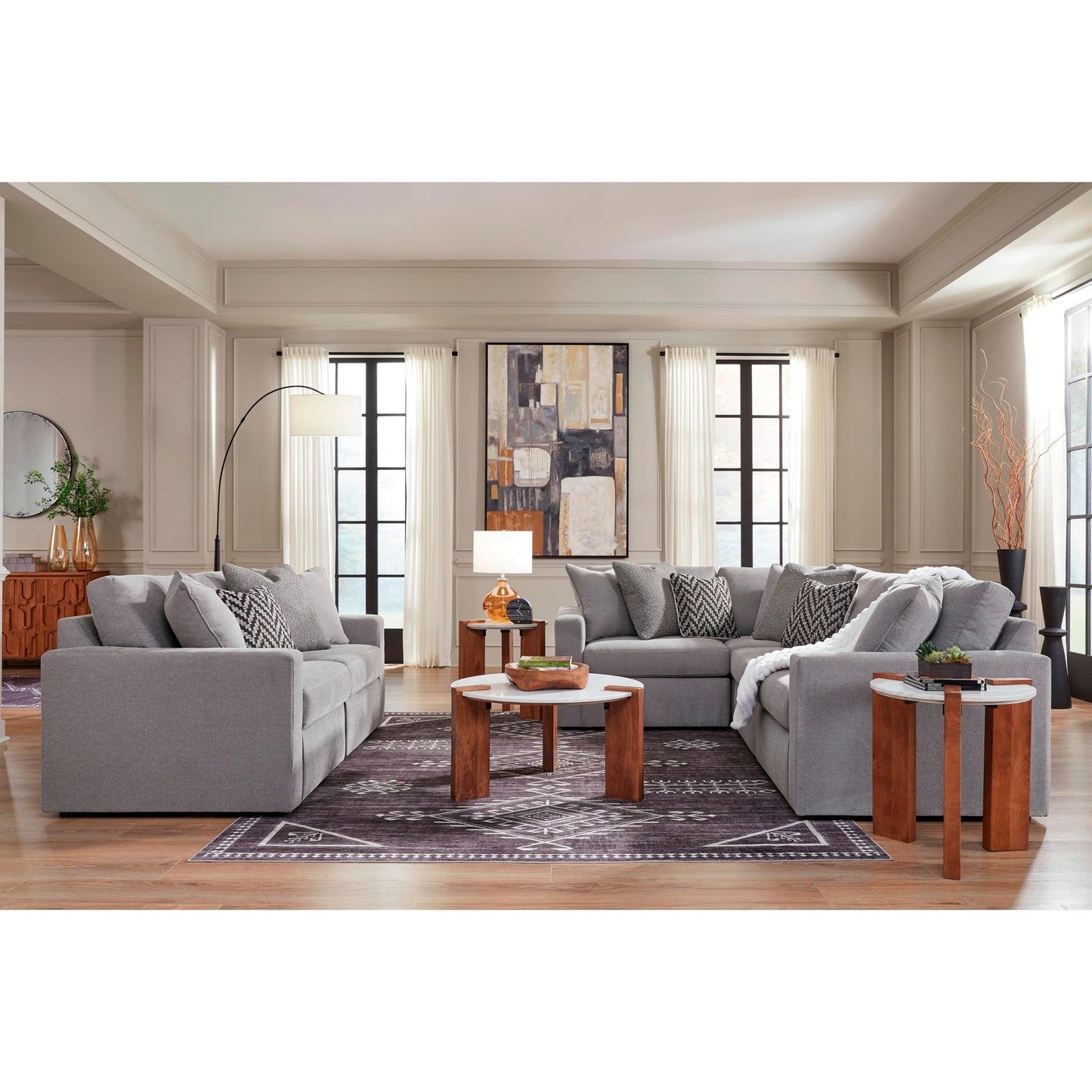 Signature Design by Ashley Modmax 92104S73 4 pc Sectional - American Furniture of Slidell