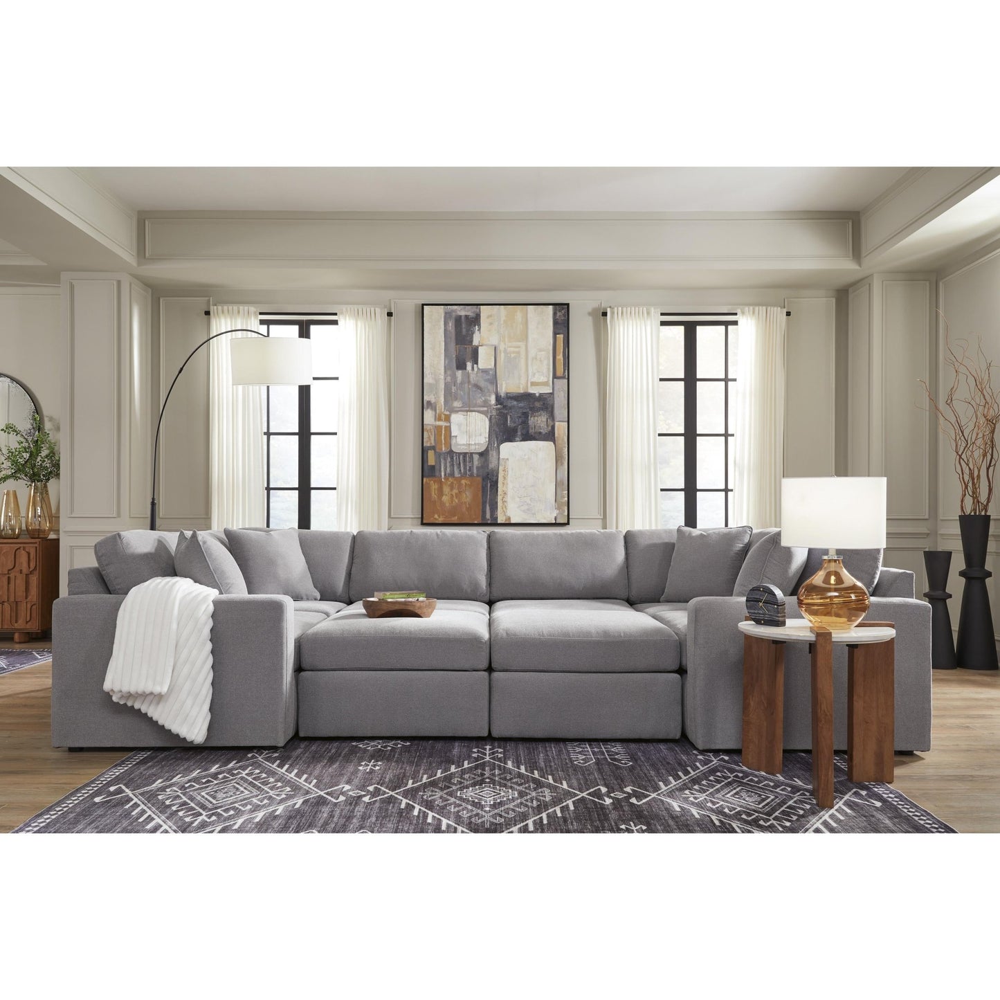 Signature Design by Ashley Modmax 92104S8 6 pc Sectional - American Furniture of Slidell