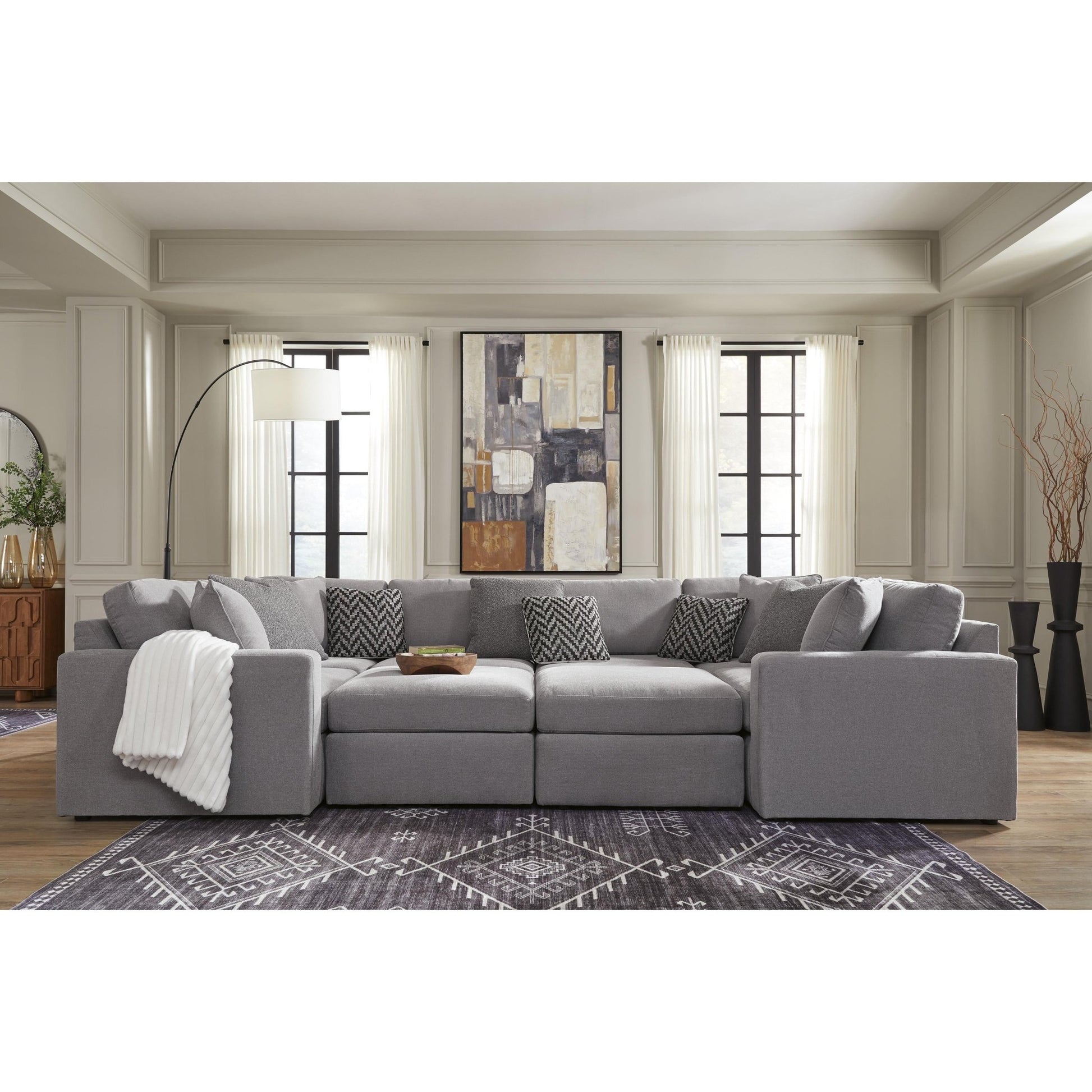 Signature Design by Ashley Modmax 92104S8 6 pc Sectional - American Furniture of Slidell