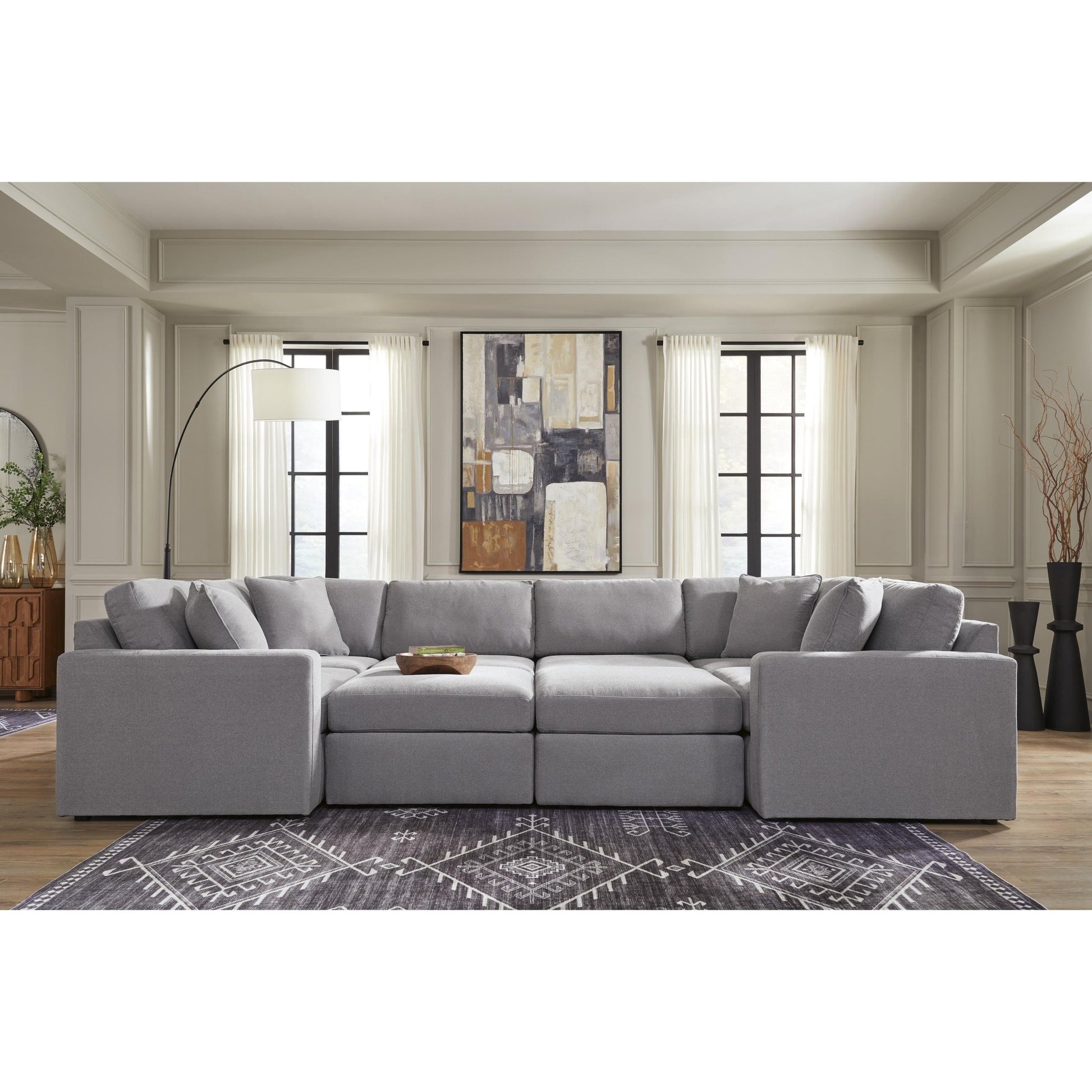 Signature Design by Ashley Modmax 92104S8 6 pc Sectional - American Furniture of Slidell
