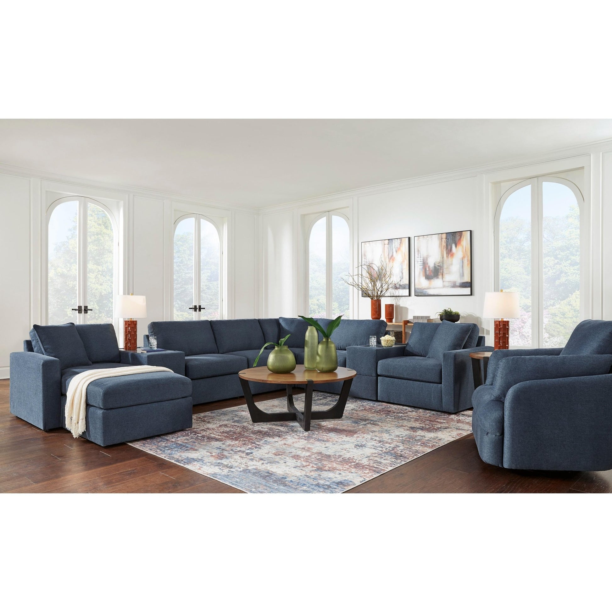 Signature Design by Ashley Modmax 92121S11 8 pc Sectional - American Furniture of Slidell