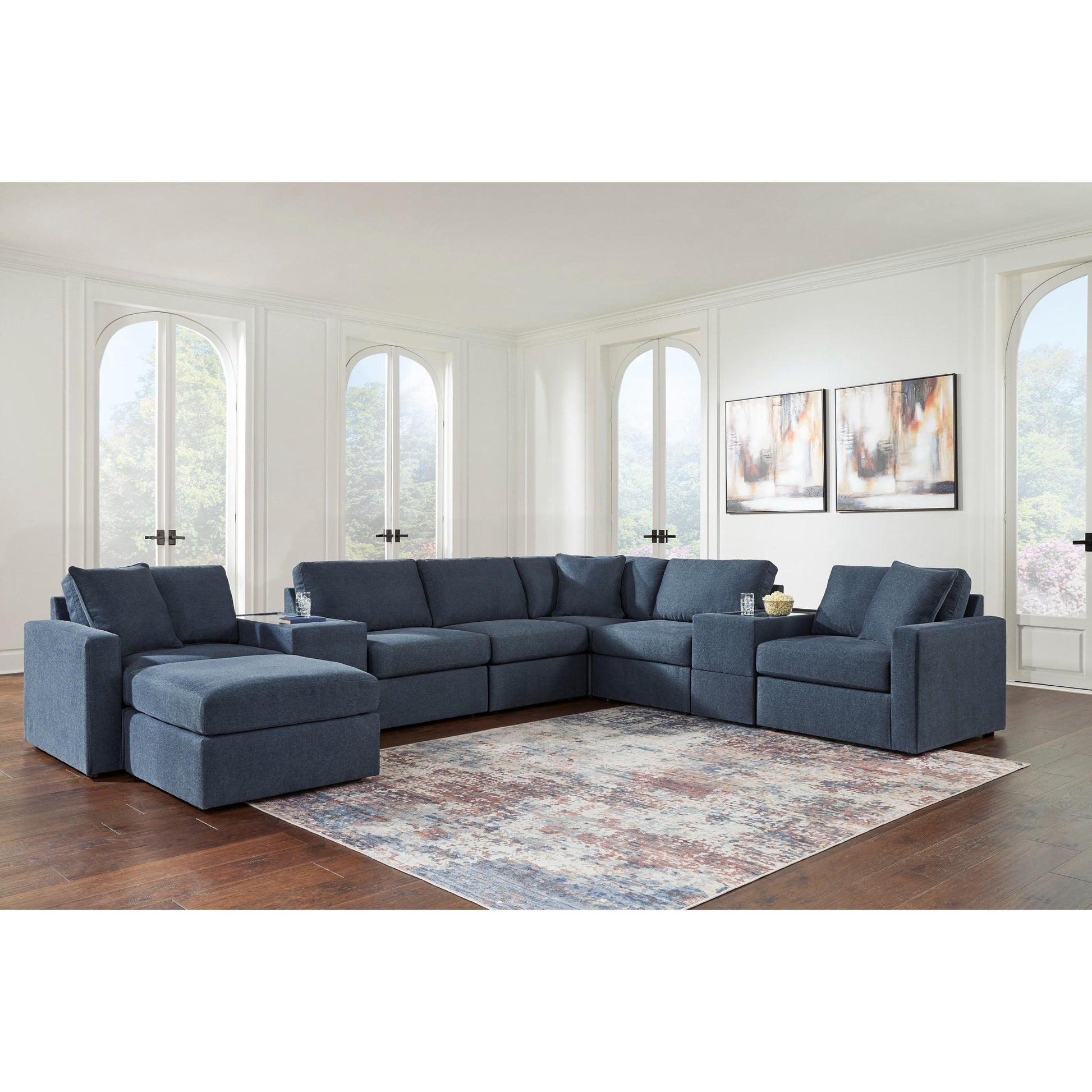 Signature Design by Ashley Modmax 92121S11 8 pc Sectional - American Furniture of Slidell
