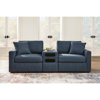 Signature Design by Ashley Modmax 92121S13 3 pc Sectional Loveseat with Audio System - American Furniture of Slidell