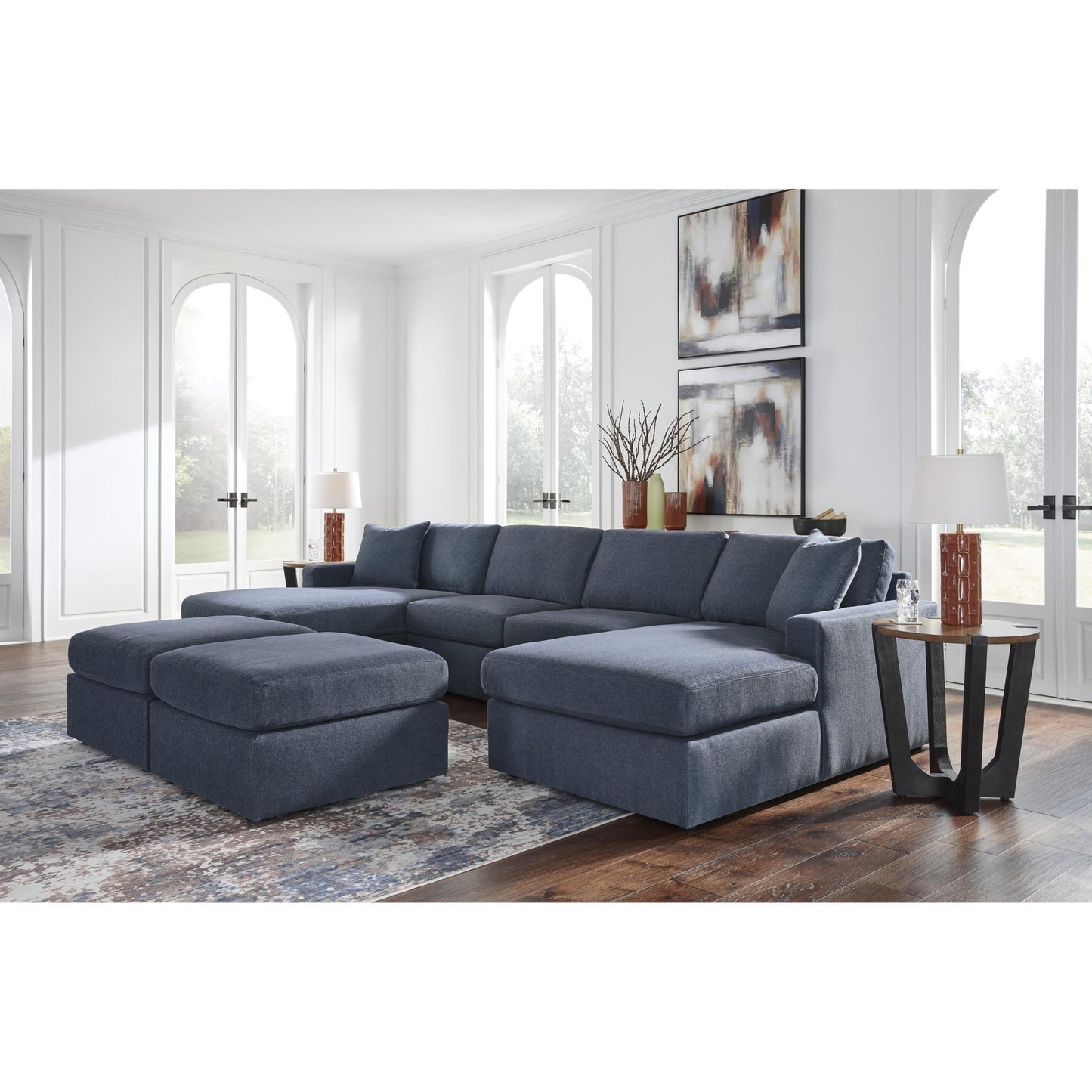 Signature Design by Ashley Modmax 92121S19 4 pc Pit Sectional - American Furniture of Slidell